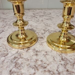 Baldwin brass candlesticks pair